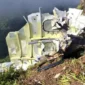 Drone SAR memantau lokasi puing pesawat ATR 42-500 di perbukitan Maros. (Posnews/Tim SAR)