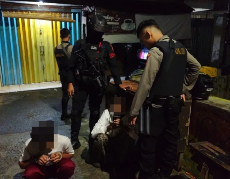 Empat Pemuda Ditangkap Saat Polisi Gagalkan Tawuran. (Posnews/Ist)