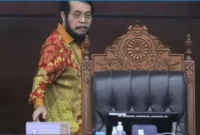 Hakim Mahkamah Konstitusi (MK) Anwar Usman. (Posnews/Ist)