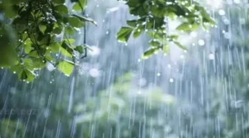 Ilustrasi langit mendung disertai hujan dan petir di kawasan perkotaan pada prakiraan cuaca Minggu 1 Maret 2026. (Posnews/Ist)