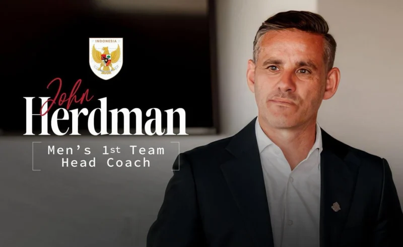 John Herdman diperkenalkan PSSI sebagai pelatih baru Timnas Indonesia pada pengumuman resmi di Jakarta. (Posnews/PSSI)