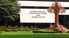 Kantor Kementerian Kehutanan di Jakarta Pusat. (Posnews/Kemenhut)