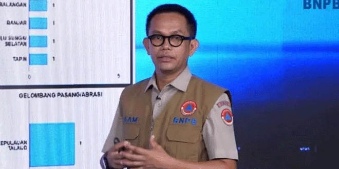 Kepala Pusat Data Informasi dan Komunikasi Kebencanaan BNPB Abdul Muhari. (Posnews/Ist)