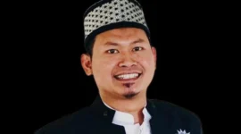 Ketua LBH-AP PP Muhammadiyah Taufik Nugroho saat memberi keterangan terkait bantahan pelaporan Pandji Pragiwaksono. (Posnews/Ist)