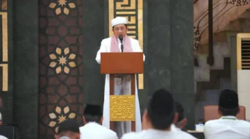 Menteri Agama Nasaruddin Umar memberikan pernyataan terkait peran daging kurban Iduladha 1447 H dalam memperkuat ketahanan pangan dan menekan angka stunting di Indonesia.
(Posnews/Kemenag)