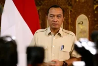 Menteri Sekretaris Negara Prasetyo Hadi menyampaikan rencana pengiriman pasukan perdamaian Indonesia ke Gaza, Palestina. (Posnews/Setpres)