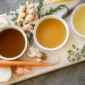 Minuman hangat seperti wedang jahe, susu kunyit, dan teh jahe lemon yang meningkatkan imun tubuh saat musim hujan. (Posnews/Bluebird Provisions on Unsplash)