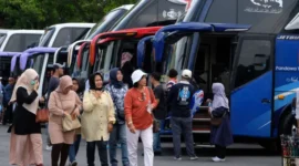 Mudik gratis Banten 2026 resmi dibuka, tujuan Jawa–Sumatera, kuota terbatas. (Posnews/Ist)