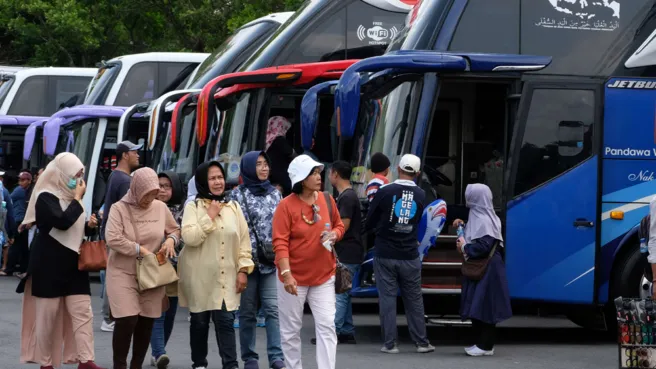 Mudik gratis Banten 2026 resmi dibuka, tujuan Jawa–Sumatera, kuota terbatas. (Posnews/Ist)