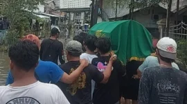 Marulloh, Pekerja PJLP UPK Badan Air Tewas Saat Perbaiki Aliran Listrik. (Posnews/MR)
