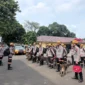 Tim Den K9 SAR Polri melakukan pencarian korban longsor di Desa Pasirlangu, Kabupaten Bandung Barat, Jawa Barat. (Posnews/Ist)