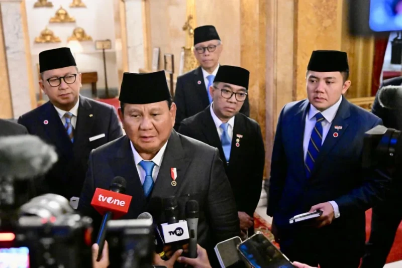 Presiden Prabowo Subianto. (Posnews/BPMI Setpres)