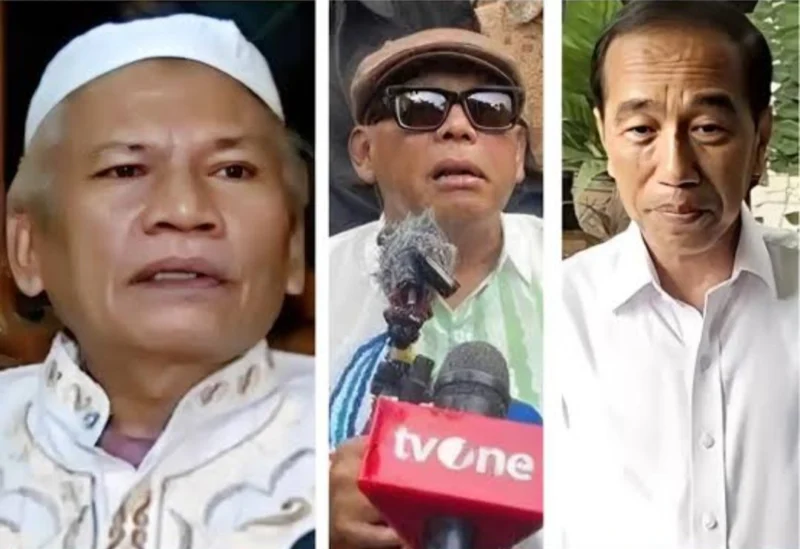 Eggi Sudjana & Damai Hari Lubis menemui mantan Presiden Joko Widodo (Jokowi) di kediamnnya di Solo. (Posnews/Ist)