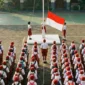 Upacara Bendera serentak di hari pertama semester genap 2026. (Artificial Inteligence)