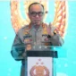 Wakapolri Komjen Dedi Prasetyo memantau arus balik Natal dan Tahun Baru di Command Center Jasa Marga. (Posnews/Ist)