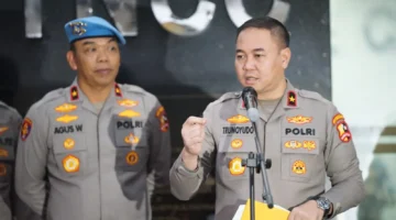 Brigjen Pol Trunoyudo Wisnu Andiko menyampaikan perintah Kapolri terkait tes urine nasional. (Posnews/Ist)