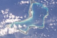 Diplomasi di persimpangan jalan. London terjebak dalam ketidakpastian administratif setelah pernyataan menteri mengenai penundaan transfer Kepulauan Chagos memicu bantahan internal dan tekanan keras dari Donald Trump. Dok: Diego Garcia.