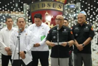 Direktur Penyidikan Jampidsus Kejagung Syarief Sulaeman Nahdi menjelaskan kasus korupsi ekspor CPO dan POME 2022–2024. (Posnews/Kejagung)