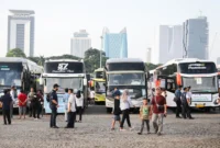 Dishub DKI Fasilitasi Bus dan Truk Motor dalam Program Mudik Gratis 1447 H. (Posnews/Ist)