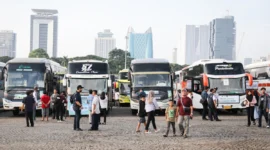 Dishub DKI Fasilitasi Bus dan Truk Motor dalam Program Mudik Gratis 1447 H. (Posnews/Ist)