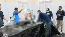 Pos PT Kristal di Nabire Diserang, Dua Korban Tewas dan Bangunan Terbakar. (Posnews/Ist)