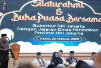 Gubernur DKI Jakarta Pramono Anung menyampaikan rencana peluncuran LPDP Jakarta di Kantor Dinas Pendidikan DKI Jakarta. (Posnews/Ist)