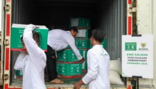 KSrelief dan BAZNAS Distribusikan Bantuan Raja Salman ke Tiga Provinsi untuk Warga Prasejahtera Indonesia. (Posnews/Ist)