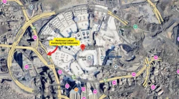 Kampung Haji Indonesia Terhubung Masjidil Haram. (Posnews/Ist)
