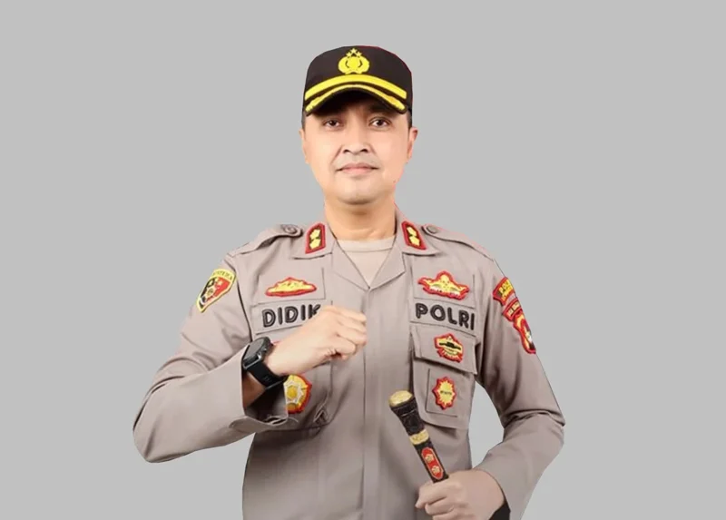 Kapolres Bima Kota AKBP Didik Putra Kuncoro saat bertugas sebelum dinonaktifkan terkait pemeriksaan dugaan aliran dana Rp1 miliar dari bandar narkoba.(Posnews/Instagram)