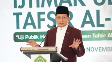 Menteri Agama (Menag) Nasaruddin Umar. (Posnews/Humas Kemenag)

