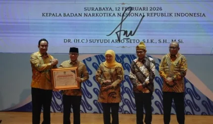 BNN Luncurkan Jawa Timur Bersinar, Suyudi: 175 Narkotika Baru dan 5.924 Kasus di Jatim