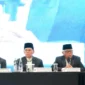 Ketua Umum MUI Anwar Iskandar usai pertemuan dengan Presiden Prabowo Subianto di Istana Kepresidenan Jakarta membahas keanggotaan Indonesia dalam Dewan Perdamaian Gaza. (Posnews/Ist)