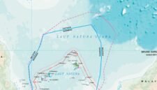 Ketegangan di perairan strategis. Melalui kacamata Realisme, modernisasi militer di sekitar Laut Natuna bukan sekadar ambisi kekuasaan, melainkan respon logis terhadap sistem internasional yang anarkis. Dok: Istimewa.