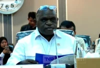 Menteri HAM Natalius Pigai memberikan keterangan soal rencana pemberian hak imunitas bagi pembela HAM dalam revisi UU HAM 2026. (Posnews/Ist)