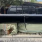 Petugas BNN menunjukkan barang bukti 200 kilogram ganja jaringan Aceh–Medan yang disita saat penangkapan tiga tersangka di Kabupaten Langkat, Sumatera Utara. (Posnews/BNN)