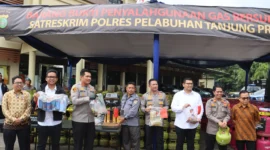 Polisi Tangkap 5 Pelaku Pengoplos LPG 3 Kg ke Tabung 12 Kg dan Gas Portabel. (Posnews/MR)