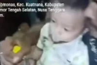 Polisi Periksa Ayah yang Cekoki Bayi 11 Bulan dengan Miras di TTS, Terancam UU Perlindungan Anak. (Posnews/ist)