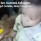 Polisi Periksa Ayah yang Cekoki Bayi 11 Bulan dengan Miras di TTS, Terancam UU Perlindungan Anak. (Posnews/ist)