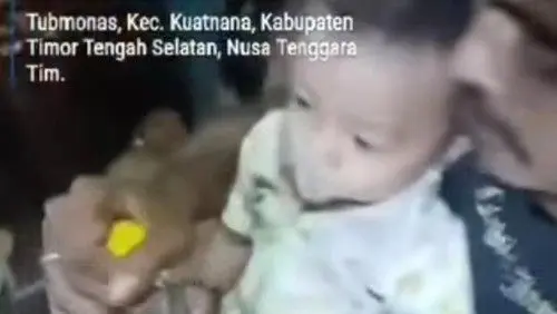 Polisi Periksa Ayah yang Cekoki Bayi 11 Bulan dengan Miras di TTS, Terancam UU Perlindungan Anak. (Posnews/ist)