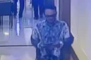 Rekaman CCTV pelaku pencurian di hotel bintang lima kawasan Sudirman Jakarta Pusat. (Posnews/Ist)