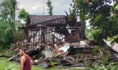 Angin Kencang Mengamuk di Tulungagung, Puluhan Rumah Porak-Poranda