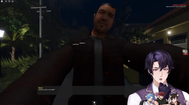 Potret Mikazuki Arion, salah satu virtual streamer yang memiliki fanbase besar sebagai contoh dari interaksi parasosial antar fans dan idol. Dok: Youtube/Mikazuki Arion.