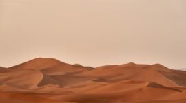 Ilustrasi, 
Lebih dari sekadar rasa haus. Penelitian fisiologi di gurun California membongkar mitos dehidrasi kuno dan mengungkap mengapa manusia adalah pelari pemburu yang tangguh. Dok: Unsplash/Wolfgang Hasselmann.