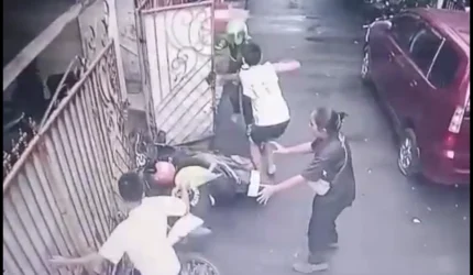 Bawa Kunci Letter T, 2 Pelaku Curanmor Diciduk Warga di Johar Baru Jakarta Pusat