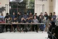 Aksi solidaritas menuntut keadilan atas kasus penyiraman air keras terhadap aktivis HAM di Jakarta.
(Posnews/Ist)