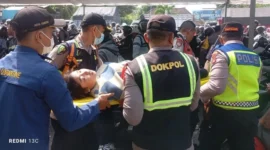 Kemacetan panjang kendaraan pemudik mengular hingga puluhan kilometer menuju Pelabuhan Gilimanuk, Bali. (Posnews/Ist)