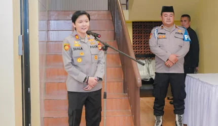 Ramadan 2026 Aman, Polres Metro Jaksel Gelar Lari Tengah Malam Jelang Sahur