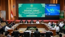 Kemenag Umumkan Lebaran 2026 Jatuh 21 Maret, Hilal Tak Penuhi Kriteria MABIMS. (Posnews/Ist)
