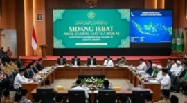 Kemenag Umumkan Lebaran 2026 Jatuh 21 Maret, Hilal Tak Penuhi Kriteria MABIMS. (Posnews/Ist)
