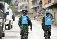Ilustrasi, Kontingen TNI dalam misi perdamaian UNIFIL di Lebanon selatan saat situasi konflik meningkat. (Posnews/x)